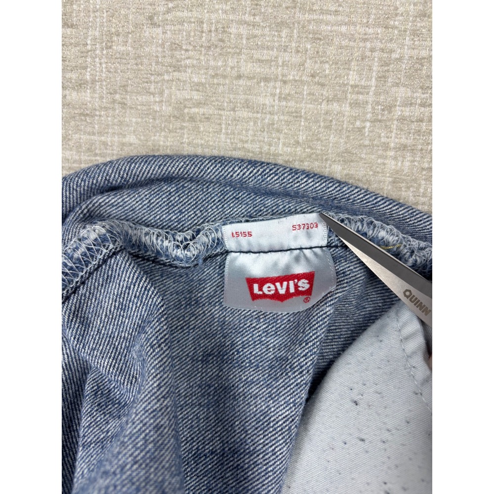 Vintage Levis‎ 501 Mens 38x34 Jeans Grungy Grain Light Washed denim Faded Pants - Picture 5 of 12